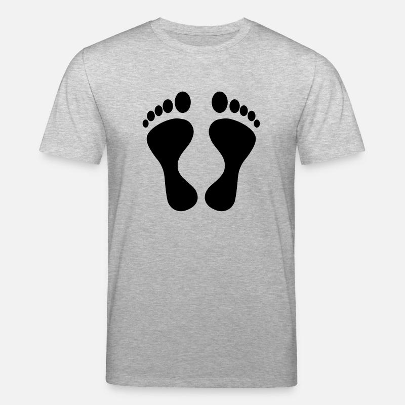 füsse - Stanley/Stella Unisex Bio-T-Shirt CREATOR  - Grau meliert