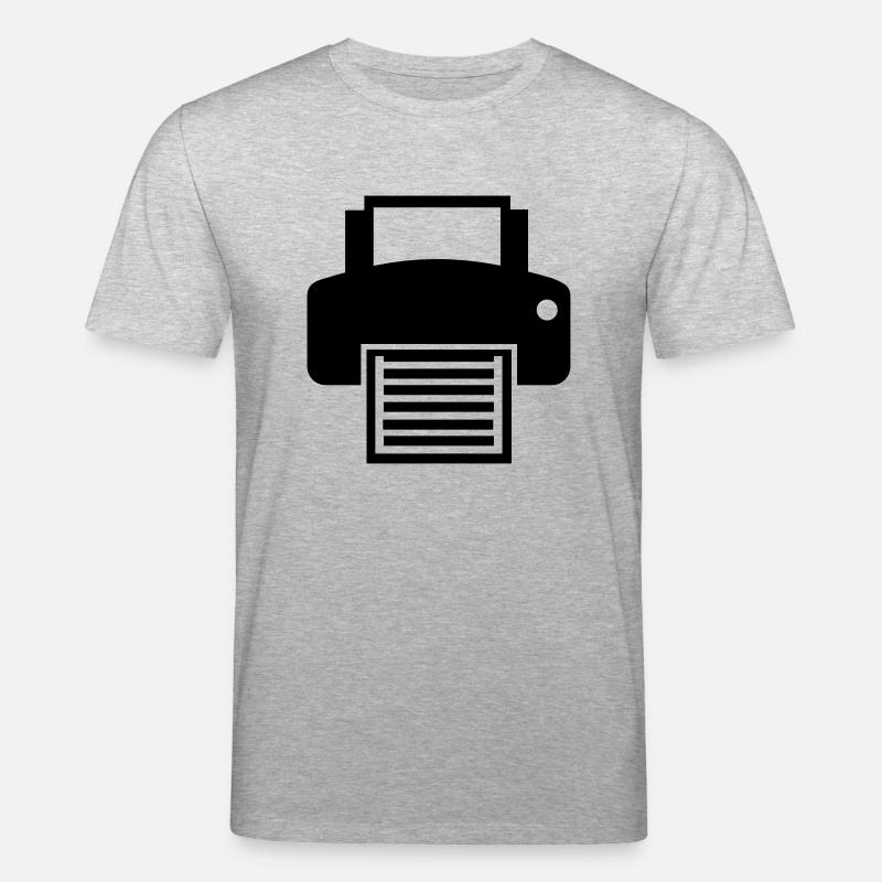 Drucker - Stanley/Stella Unisex Bio-T-Shirt CREATOR  - Grau meliert