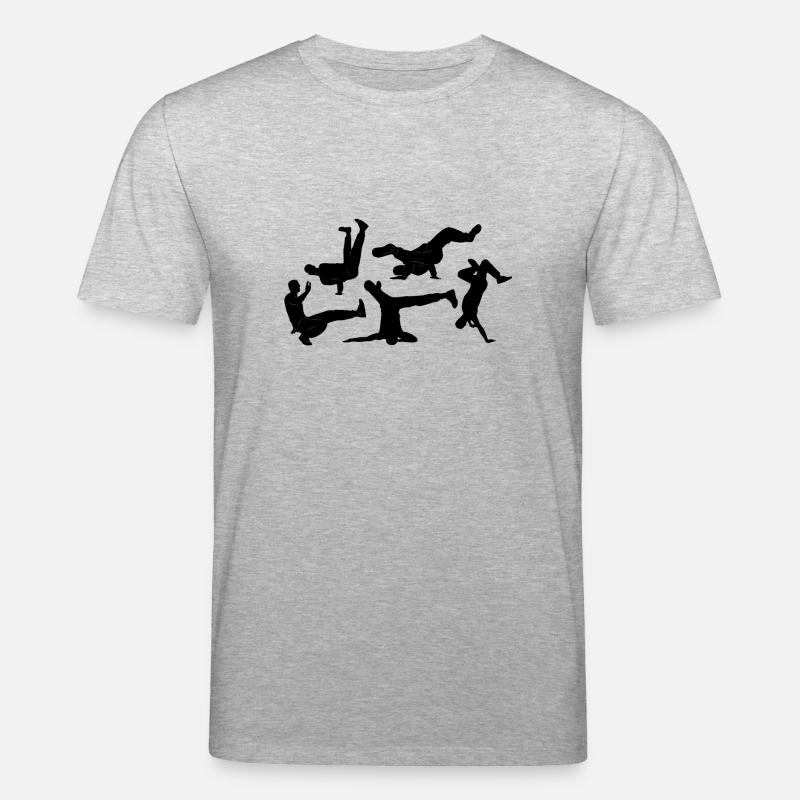 Breakdance - Stanley/Stella Unisex Bio-T-Shirt CREATOR  - Grau meliert
