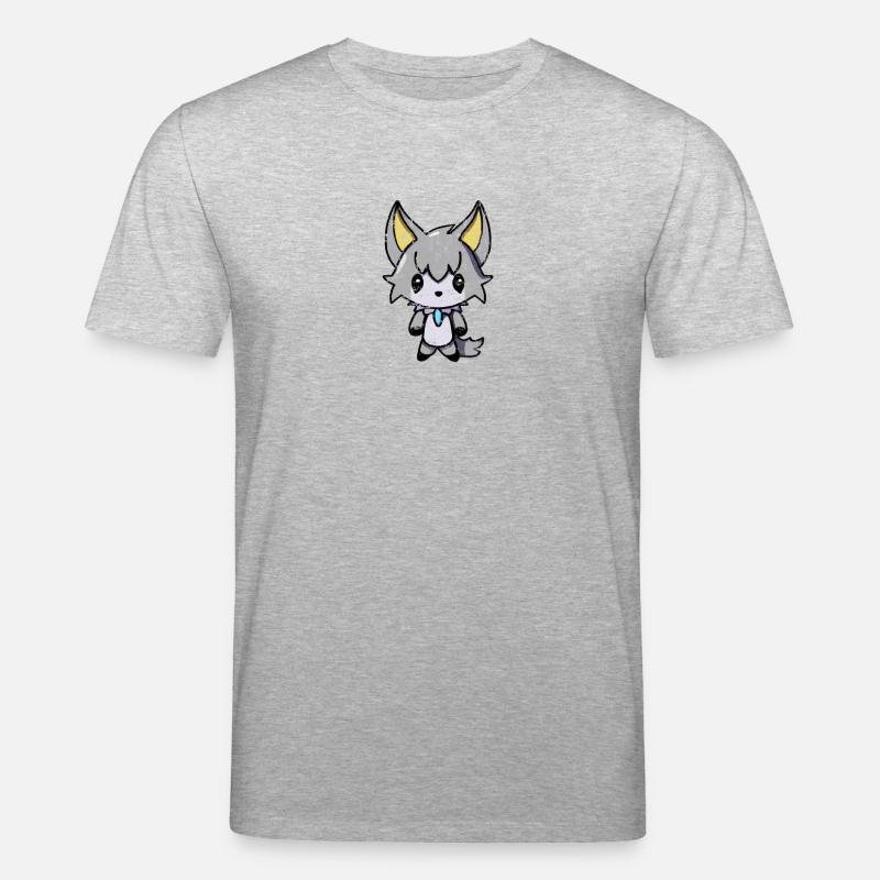 Wolf Wolfhound Vampire Emo - T-shirt bio CREATOR Stanley/Stella Unisexe - gris chiné