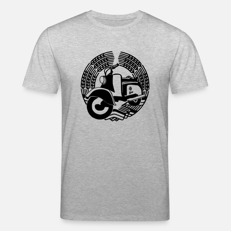 Berliner Roller - Stanley/Stella Unisex Bio-T-Shirt CREATOR  - Grau meliert