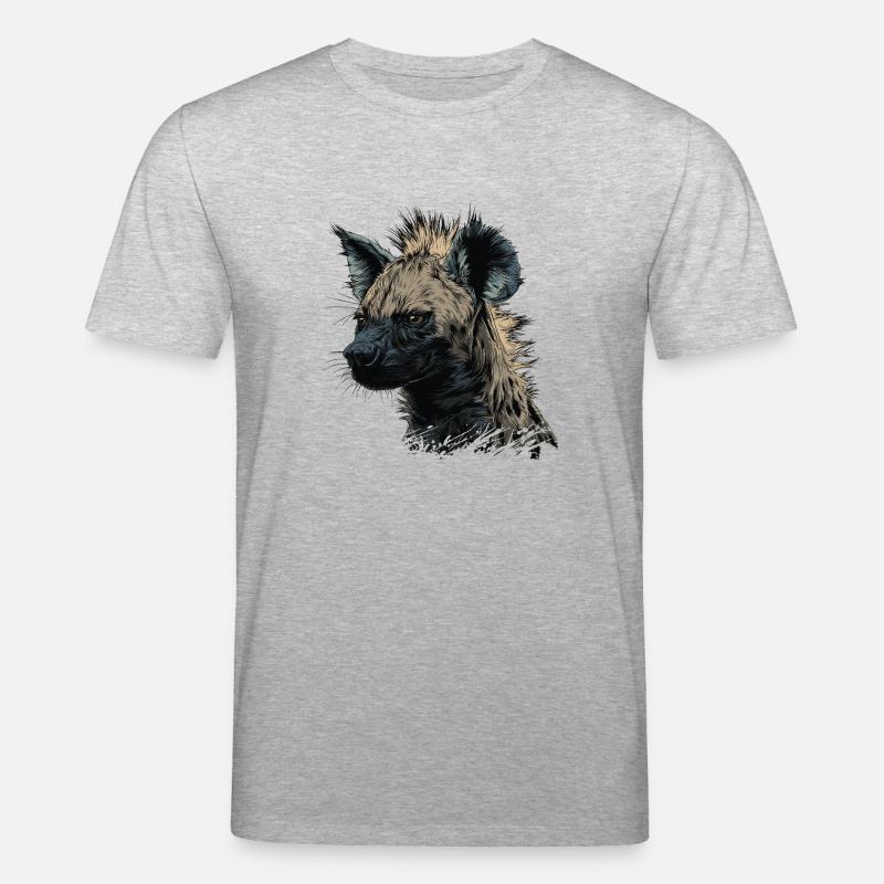 Punkrock Hyäne - Stanley/Stella Unisex Bio-T-Shirt CREATOR  - Grau meliert