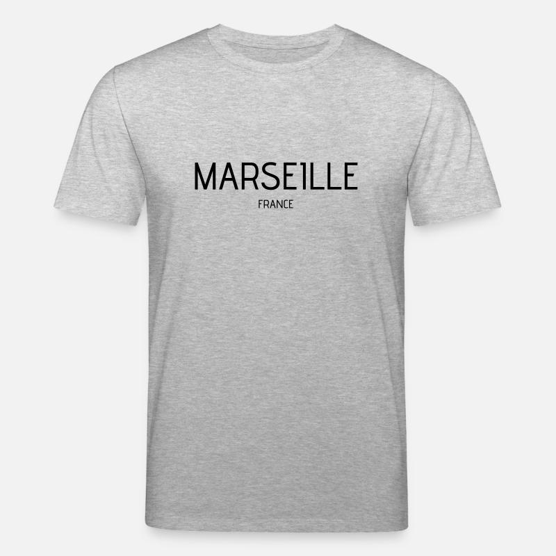 Marseille - Stanley/Stella Unisex Bio-T-Shirt CREATOR  - Grau meliert