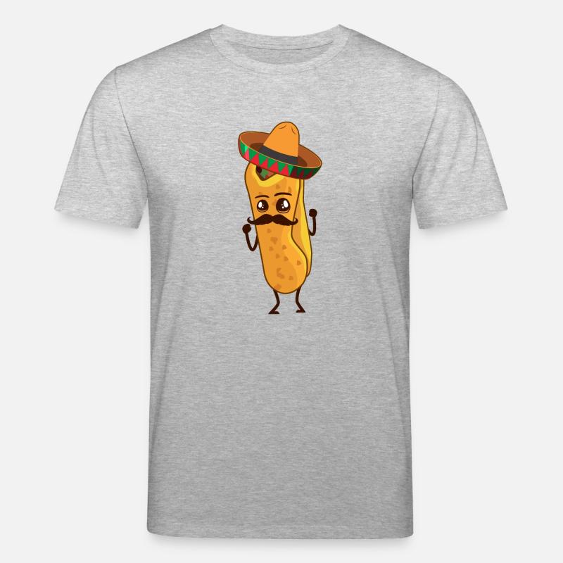 Burrito - Stanley/Stella Unisex Bio-T-Shirt CREATOR  - Grau meliert
