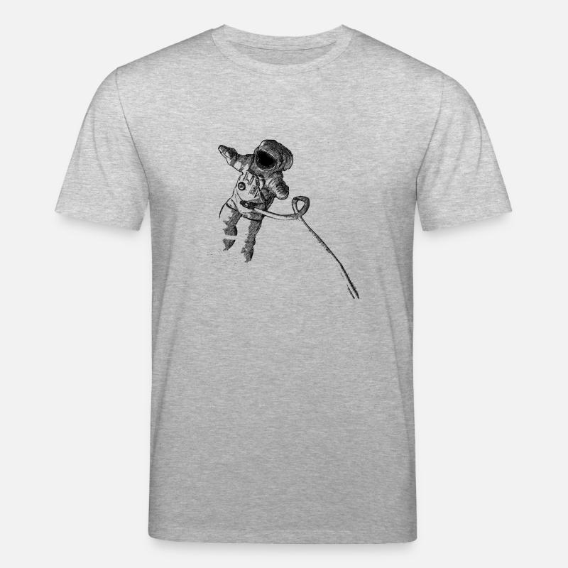 Astronaut 2 - Stanley/Stella Unisex Bio-T-Shirt CREATOR  - Grau meliert