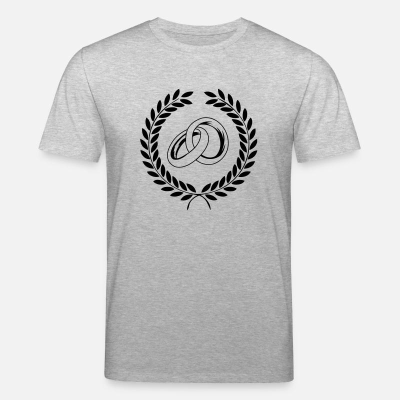 eheringe_003 - Stanley/Stella Unisex Bio-T-Shirt CREATOR  - Grau meliert