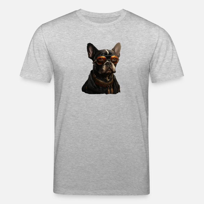 Hund - Stanley/Stella Unisex Bio-T-Shirt CREATOR - Grau meliert