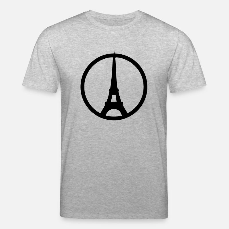 Paris - T-shirt bio CREATOR Stanley/Stella Unisexe - gris chiné