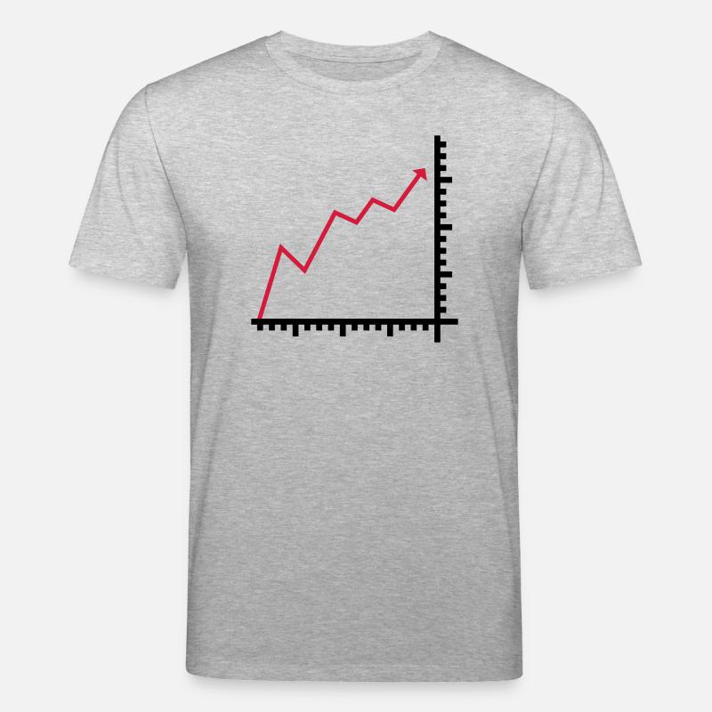 Diagramm - Stanley/Stella Unisex Bio-T-Shirt CREATOR  - Grau meliert