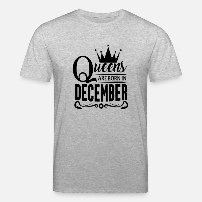 Mois de naissance Décembre - T-shirt bio CREATOR Stanley/Stella Unisexe - gris chiné