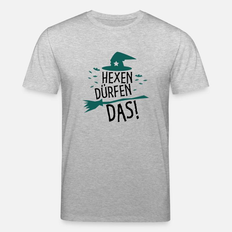 Hexen dürfen das! - Stanley/Stella Unisex Bio-T-Shirt CREATOR  - Grau meliert