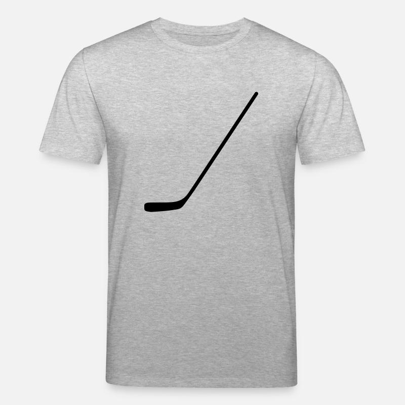 Hockeyschläger - Stanley/Stella Unisex Bio-T-Shirt CREATOR  - Grau meliert