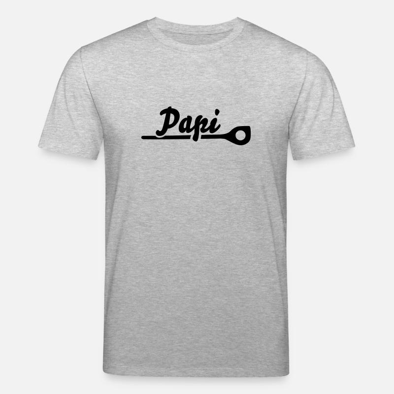Papi - Stanley/Stella Unisex Bio-T-Shirt CREATOR  - Grau meliert