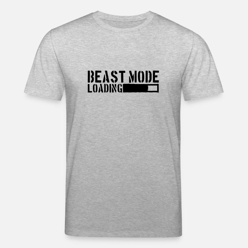Beast Mode Loading Power - Stanley/Stella Unisex Bio-T-Shirt CREATOR  - Grau meliert