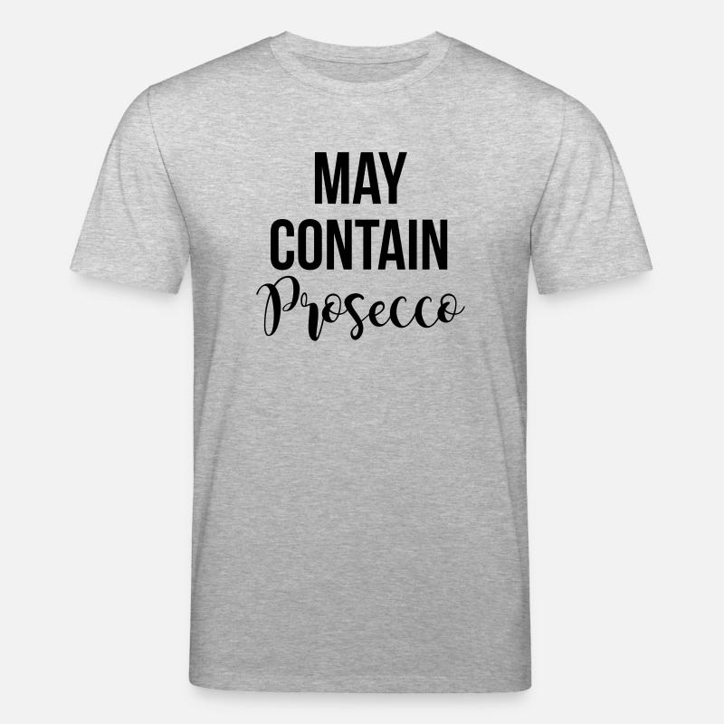 Prosecco - Stanley/Stella Unisex Bio-T-Shirt CREATOR  - Grau meliert