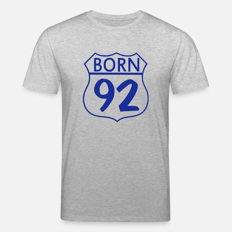 Born 1992 (ID:005001) - Stanley/Stella Unisex Bio-T-Shirt CREATOR  - Grau meliert