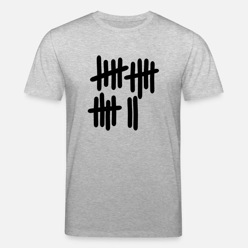 17 - Nummer - Stanley/Stella Unisex Bio-T-Shirt CREATOR  - Grau meliert