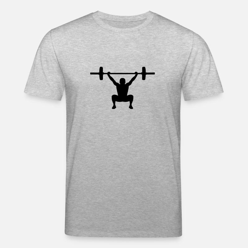 Snatch schwarz - Stanley/Stella Unisex Bio-T-Shirt CREATOR  - Grau meliert