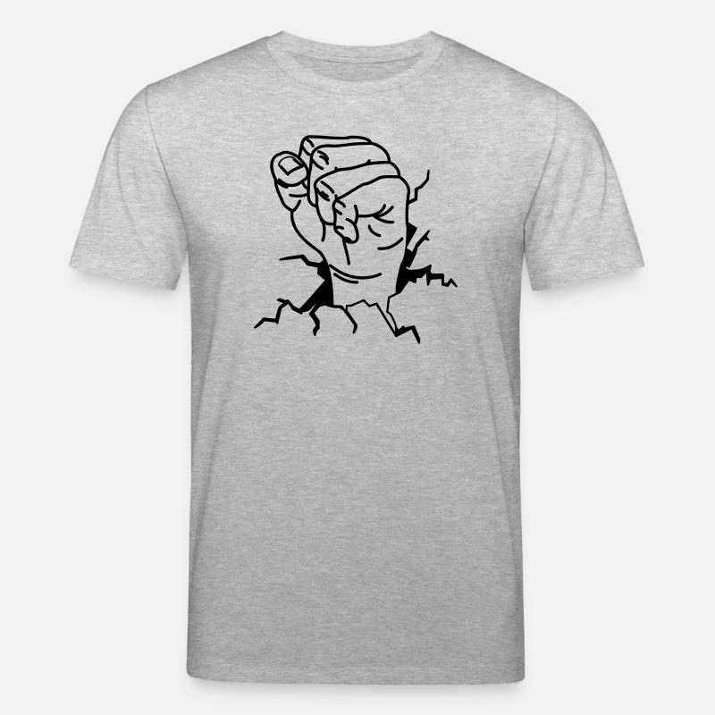 FAUST - Stanley/Stella Unisex Bio-T-Shirt CREATOR  - Grau meliert