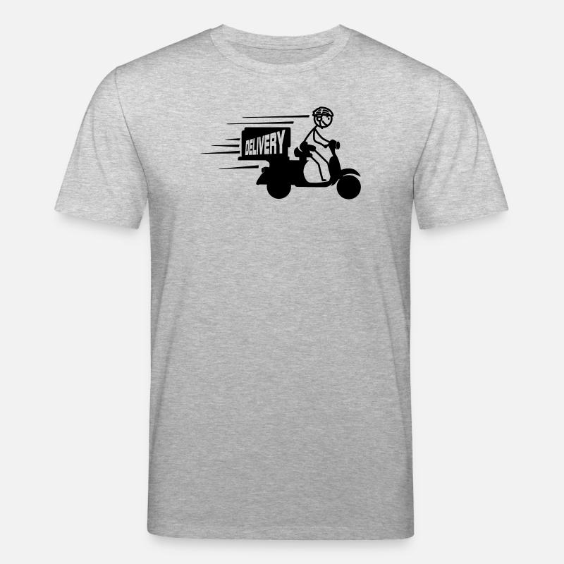 Scooter-Paket oder SMS-Lieferung - Stanley/Stella Unisex Bio-T-Shirt CREATOR  - Grau meliert
