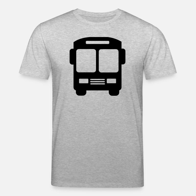 Bus-Logo - Stanley/Stella Unisex Bio-T-Shirt CREATOR  - Grau meliert