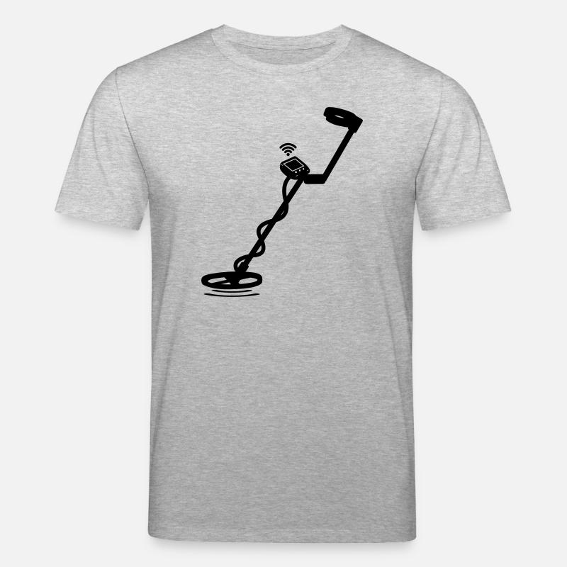 Metalldetektor - Stanley/Stella Unisex Bio-T-Shirt CREATOR  - Grau meliert