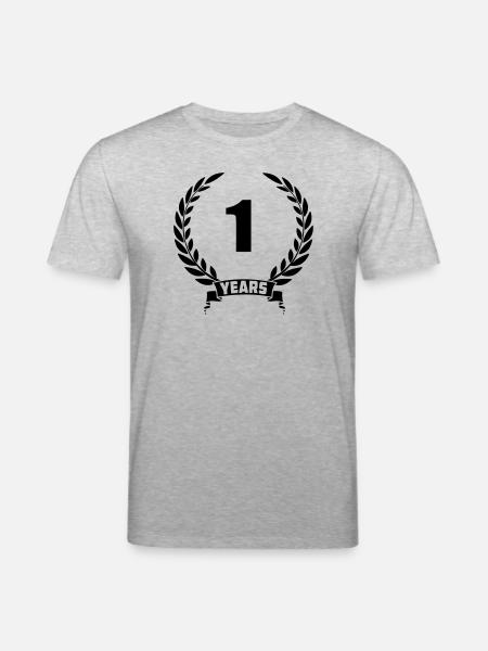 Couronne de laurier 1 - T-shirt bio CREATOR Stanley/Stella Unisexe - gris chiné