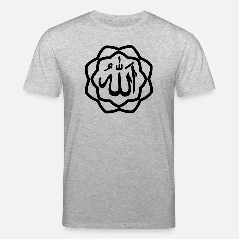 Allah Logo - Stanley/Stella Unisex Bio-T-Shirt CREATOR  - Grau meliert