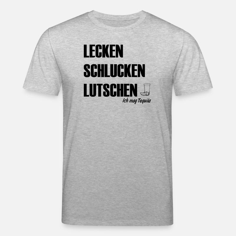 Ich mag Tequila - Stanley/Stella Unisex Bio-T-Shirt CREATOR  - Grau meliert