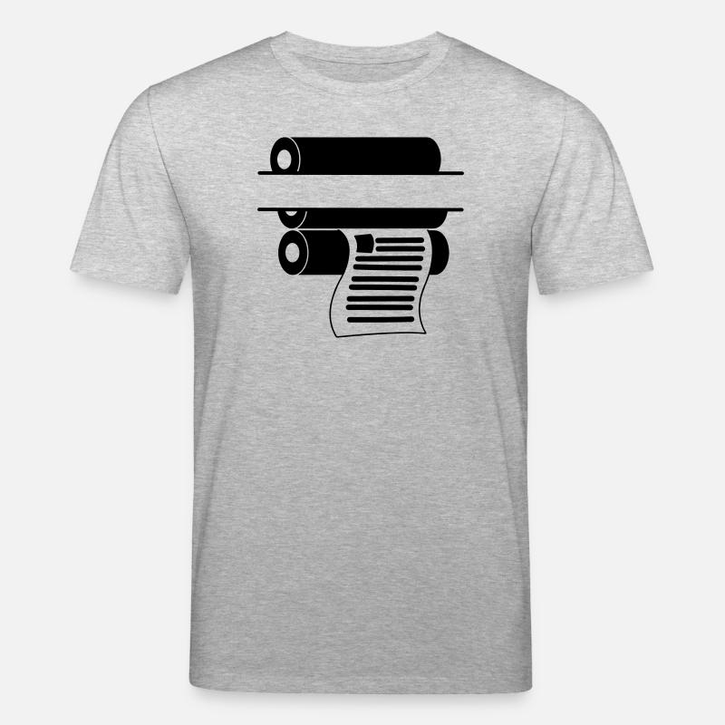 Impression du logo 2 - T-shirt bio CREATOR Stanley/Stella Unisexe - gris chiné