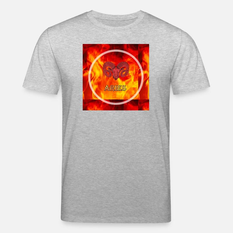 Widder - Stanley/Stella Unisex Bio-T-Shirt CREATOR  - Grau meliert