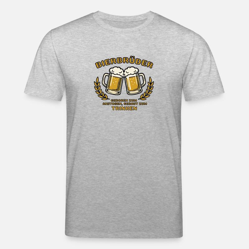 Bierbrüder - Stanley/Stella Unisex Bio-T-Shirt CREATOR - Grau meliert