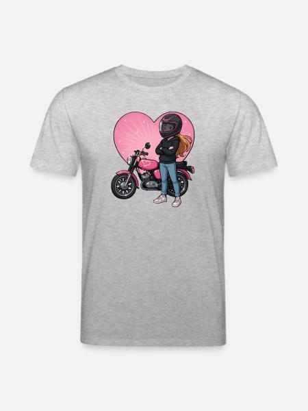 Simsongirl II - Stanley/Stella Unisex Bio-T-Shirt CREATOR  - Grau meliert