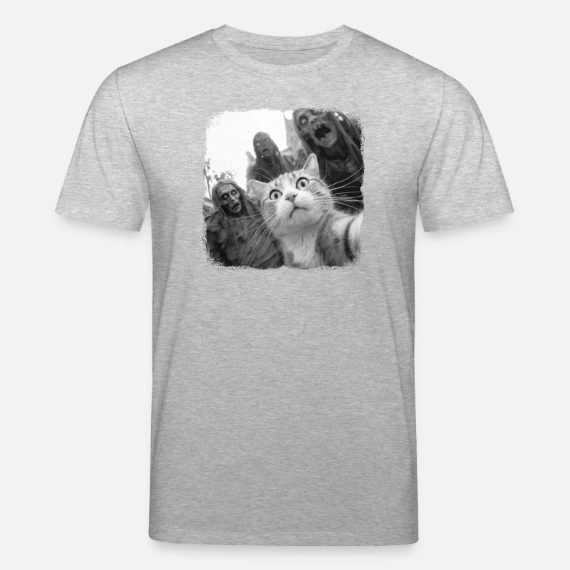 Zombiekalypse - Stanley/Stella Unisex Bio-T-Shirt CREATOR  - Grau meliert