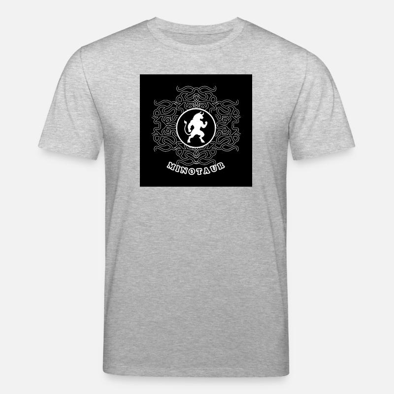 Minotaurus White - Stanley/Stella Unisex Bio-T-Shirt CREATOR - Grau meliert