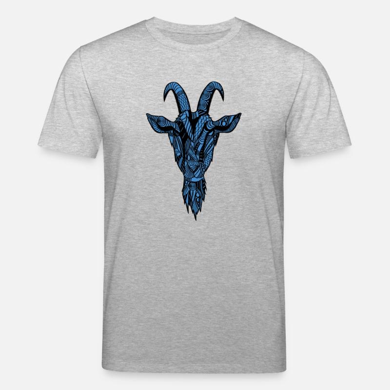 Ziege - Stanley/Stella Unisex Bio-T-Shirt CREATOR - Grau meliert