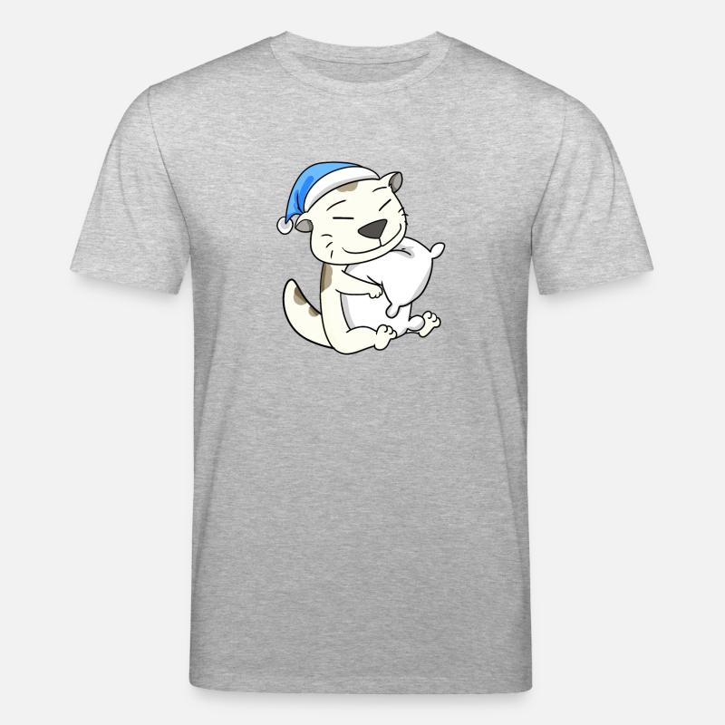 Katze Katzenrasse Devon Rex - Stanley/Stella Unisex Bio-T-Shirt CREATOR  - Grau meliert