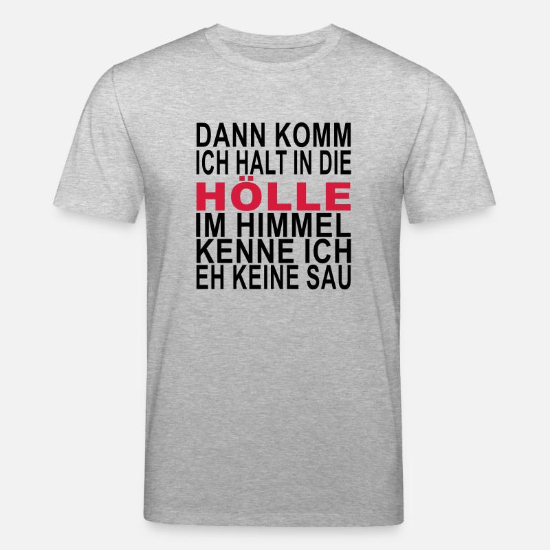 Hölle - Stanley/Stella Unisex Bio-T-Shirt CREATOR  - Grau meliert