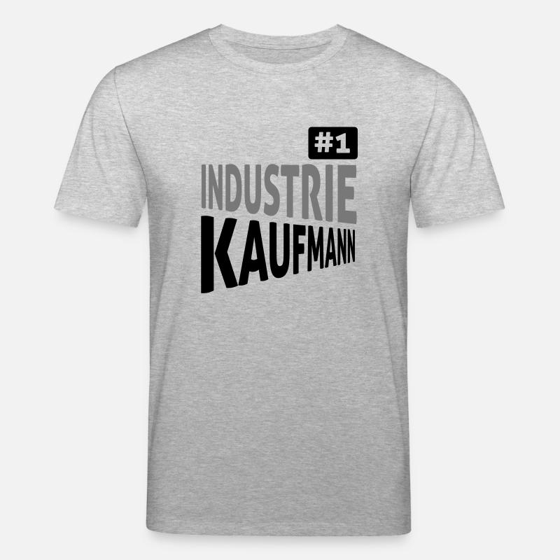 Industriekaufmann - Stanley/Stella Unisex Bio-T-Shirt CREATOR - Grau meliert