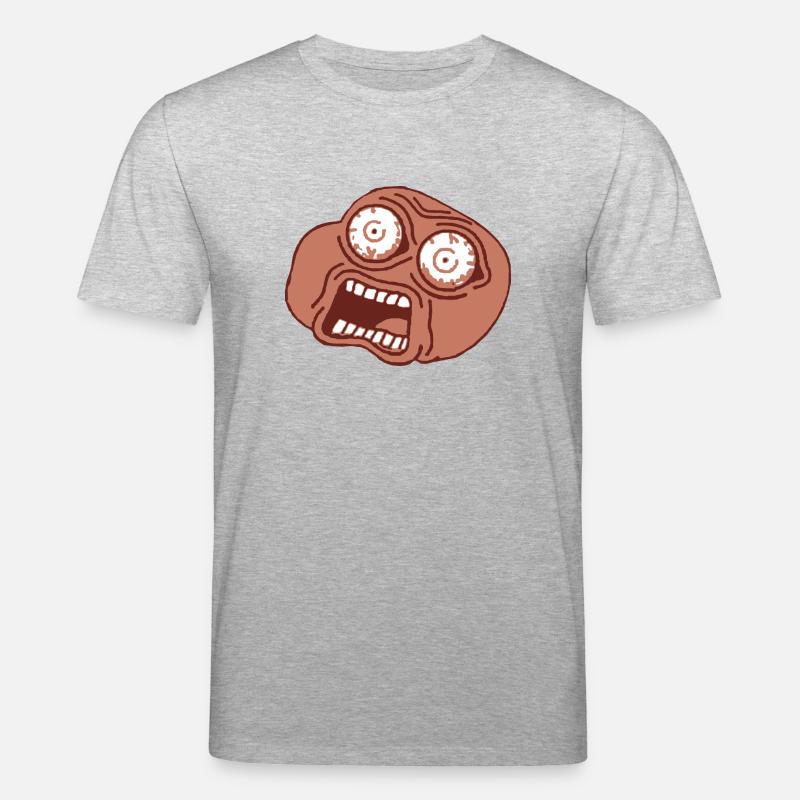 Screaming Potato - T-shirt bio CREATOR Stanley/Stella Unisexe - gris chiné