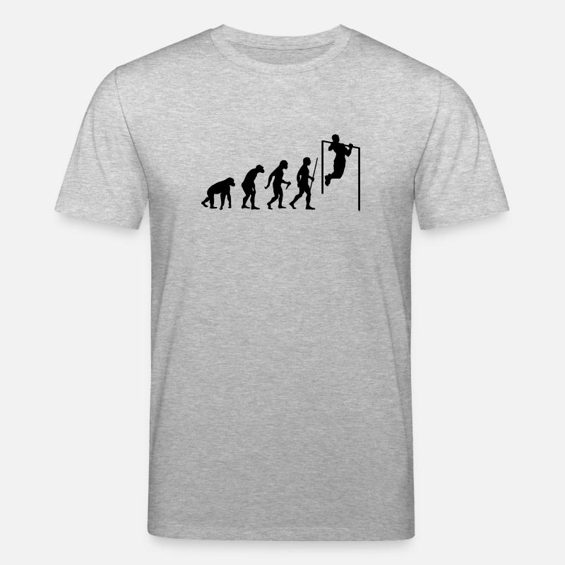 Evolution Pull Up - Stanley/Stella Unisex Bio-T-Shirt CREATOR  - Grau meliert