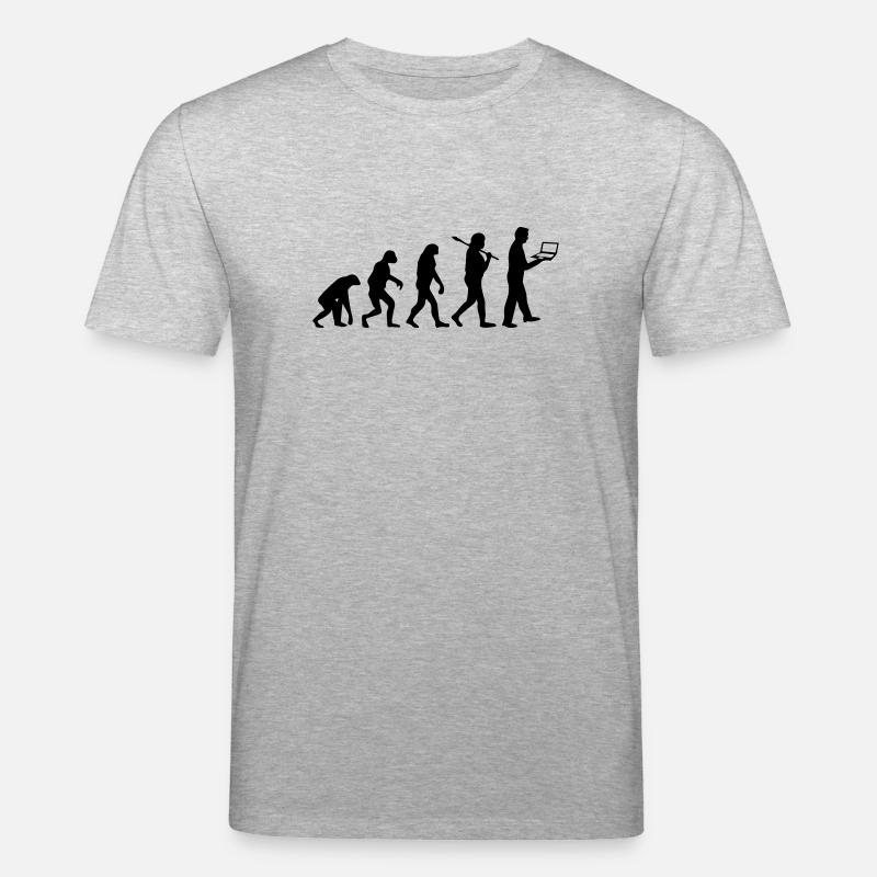 NERD EVOLUTION - T-shirt bio CREATOR Stanley/Stella Unisexe - gris chiné