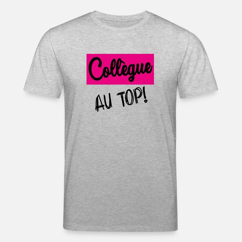 COLLEGUE - T-shirt bio CREATOR Stanley/Stella Unisexe - gris chiné