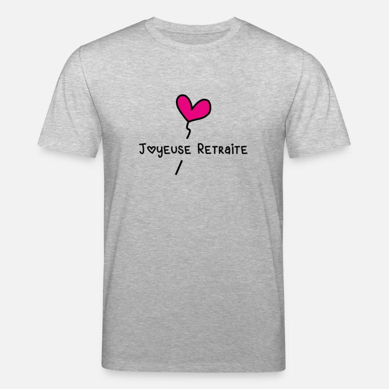 JOYEUSE RETRAITE - T-shirt bio CREATOR Stanley/Stella Unisexe - gris chiné
