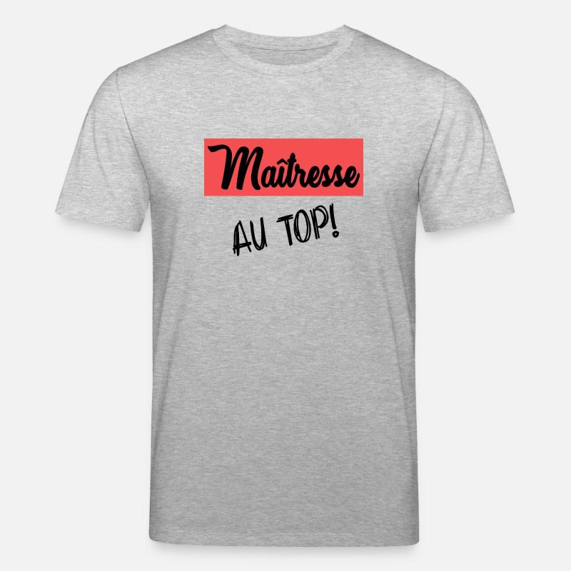 DANKE, HERRIN - Stanley/Stella Unisex Bio-T-Shirt CREATOR  - Grau meliert