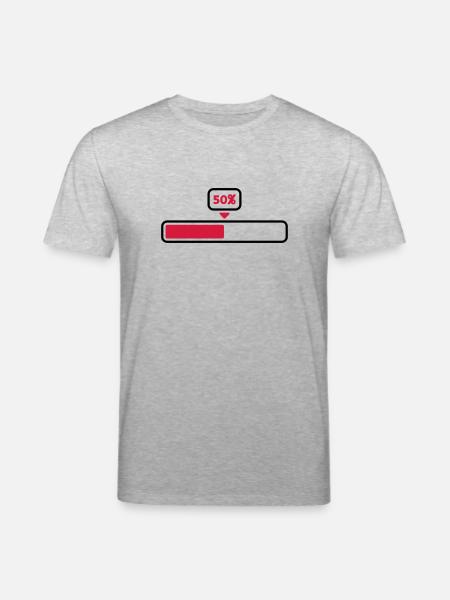 50 % - T-shirt bio CREATOR Stanley/Stella Unisexe - gris chiné