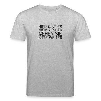 Lustige Sprüche - Stanley/Stella Unisex Bio-T-Shirt CREATOR  - Grau meliert - Vorne - Alina (178cm) & Michal (187cm)
