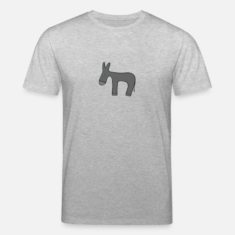 esel - Stanley/Stella Unisex Bio-T-Shirt CREATOR  - Grau meliert