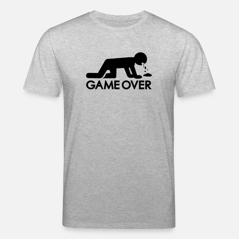 Alcool - T-shirt bio CREATOR Stanley/Stella Unisexe - gris chiné