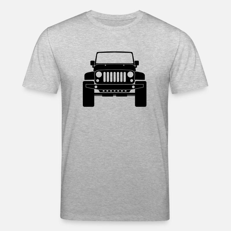 Jeep Wrangler JK pimped - Stanley/Stella Unisex Bio-T-Shirt CREATOR  - Grau meliert